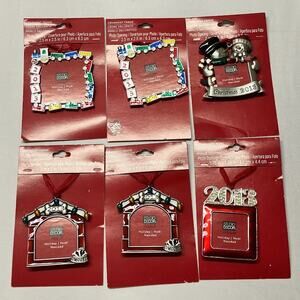 Christmas Ornament Framed Studio Decor 2013 (Set of 6)
